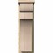 Ekena Millwork Yorktown Rough Sawn Corbel w/Backplate, Douglas Fir, 8"W x 14"D x 26"H COR08X14X26YOR01RDF - alternate 4